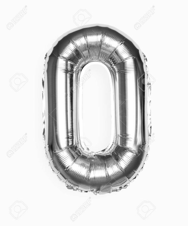 Letter "O" Foil balloon