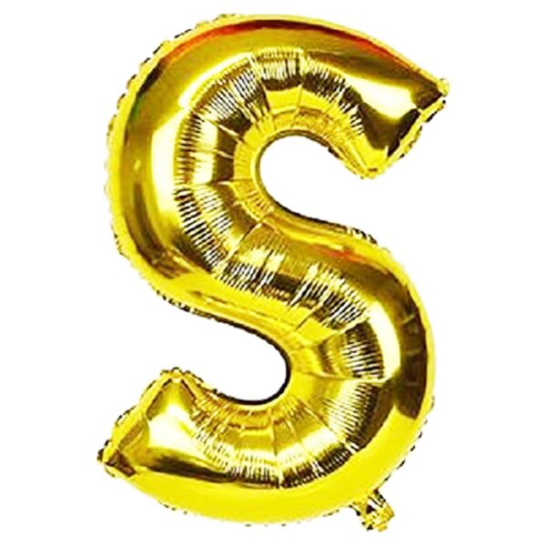 Letter "S" Foil balloon