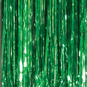 Green Foil Curtains
