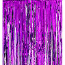 Purple Foil Curtain