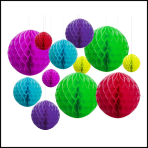 Pom Poms , Laterns, Parasols