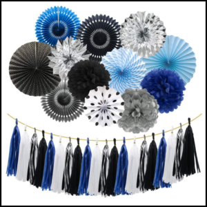 Tassels, Garlands, Bunting flags