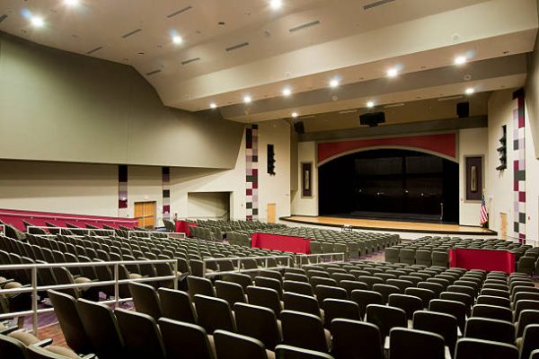 Auditorium at High School in Florida.